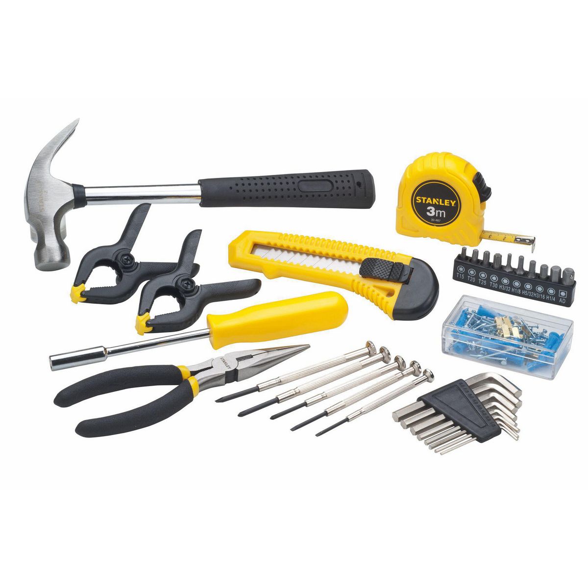 STANLEY - Maleta Básica de Herramientas con 116 Piezas