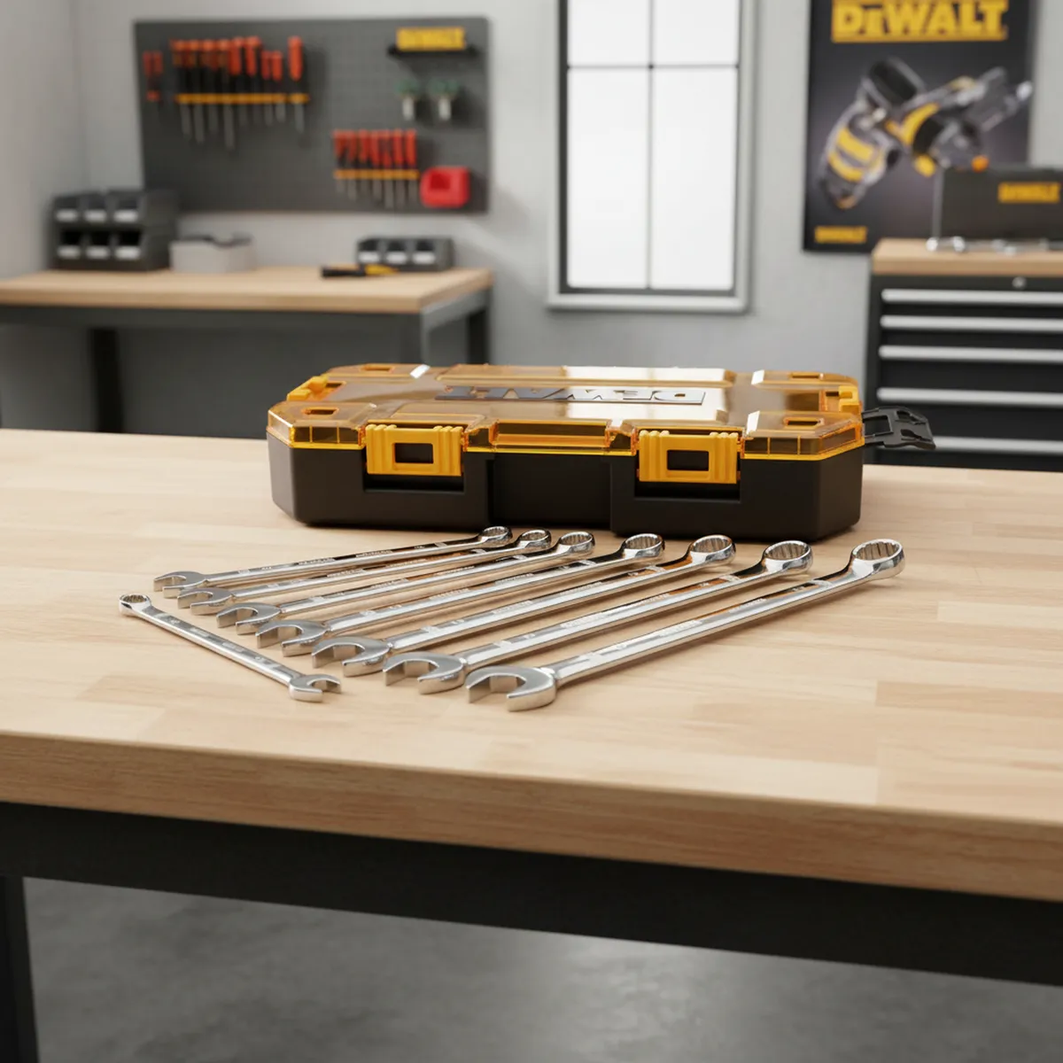 DEWALT - Juego Llaves Combinadas 8 Piezas