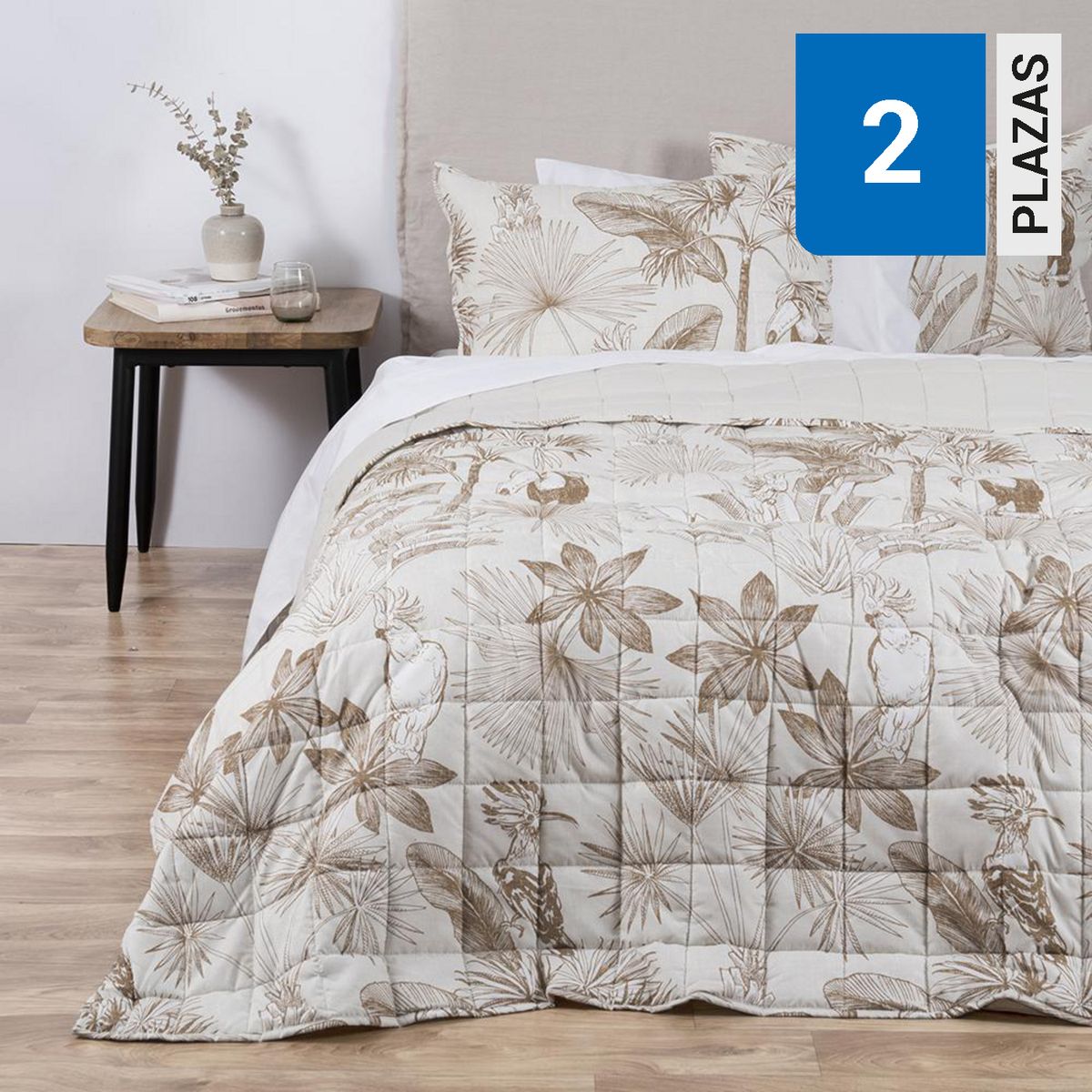 SOHOME - Quilt Birds Camel