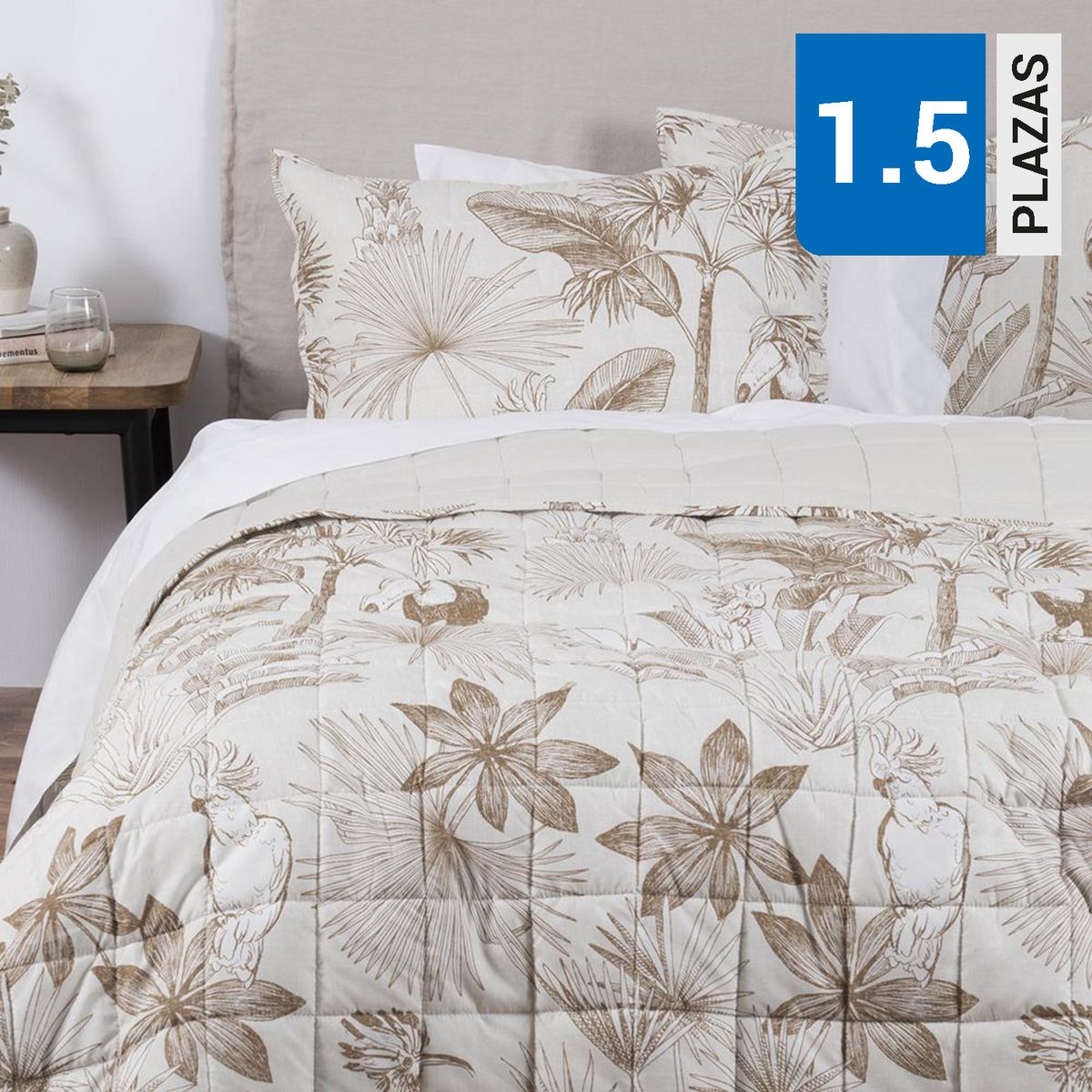 SOHOME - Quilt Birds Camel