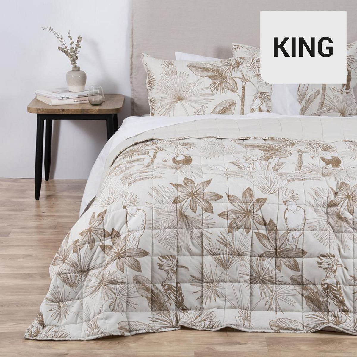 SOHOME - Quilt Birds Camel