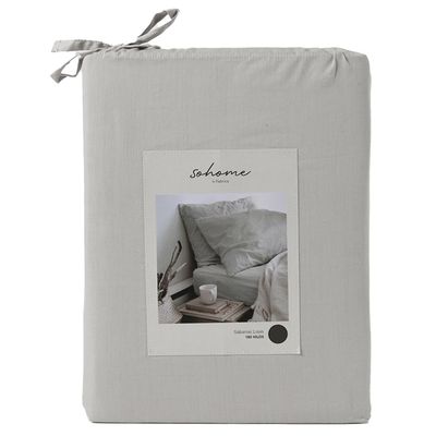 Imagen 2 del producto Sábana Lisa Poliéster Algodón 180 Hilos