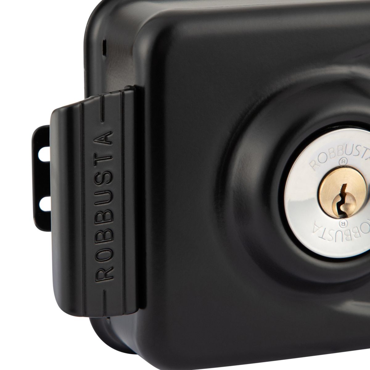 POLI - Cerradura Cerradura de acceso Sobreponer con Caja Negro 