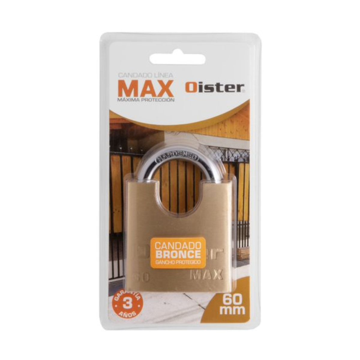 ODIS - Candado Oister max hombros 60mm