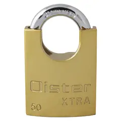 ODIS - Candado Oister xtra hombros 50mm - fierro bronce