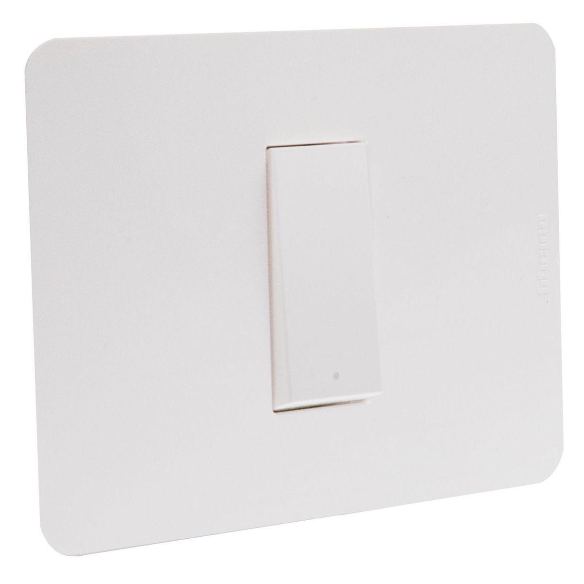 BTICINO - Interruptor simple 9/12 blanco Matix Go armado