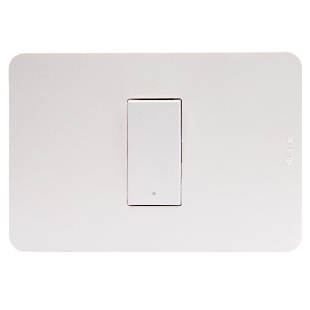 BTICINO - Interruptor simple 9/12 blanco Matix Go armado