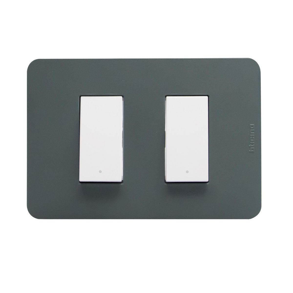 BTICINO - Interruptor doble 9/15 agave