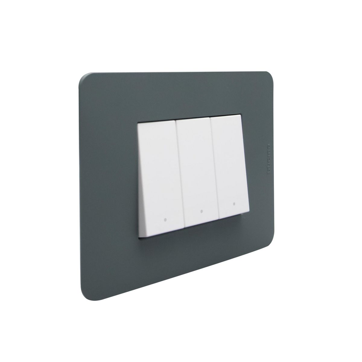 BTICINO - Interruptor triple 9/32 agave