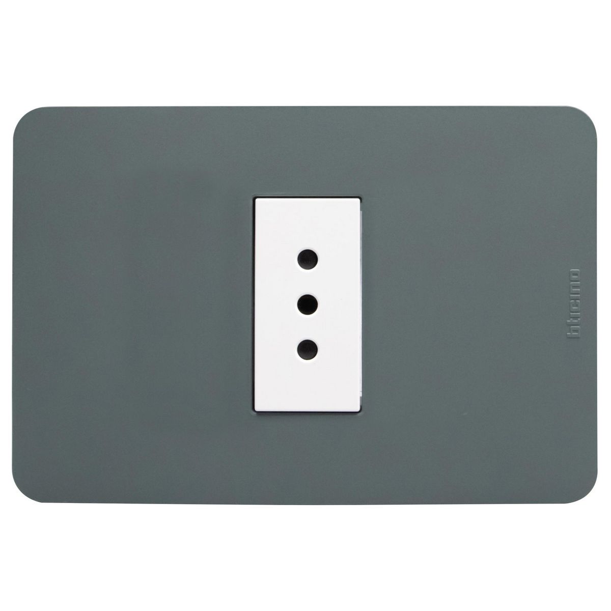 BTICINO - Tomacorriente simple 10a agave