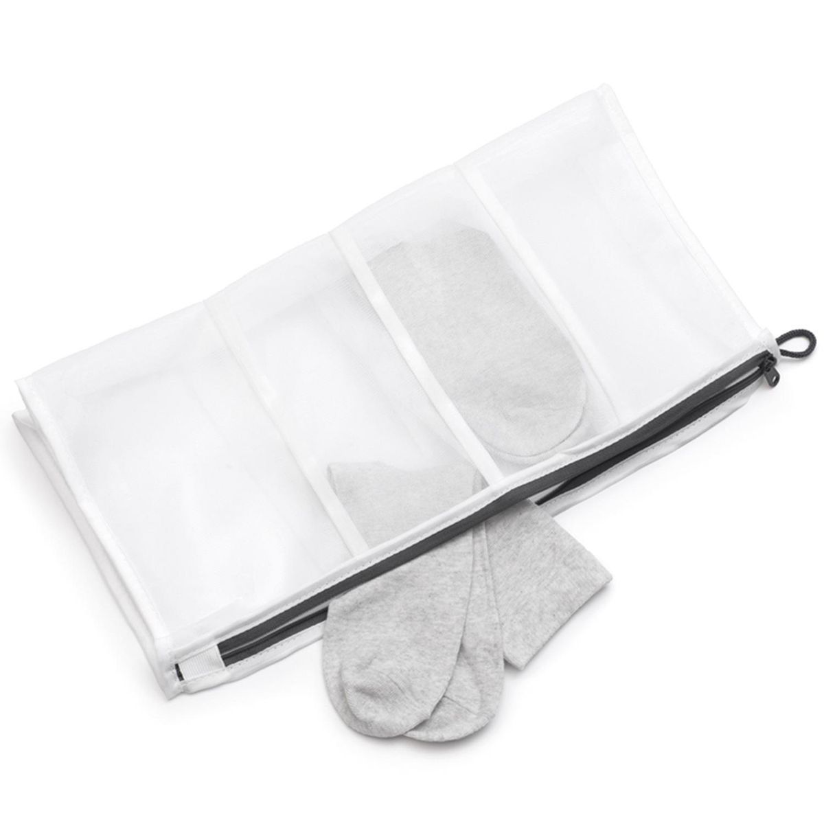 BRABANTIA - Bolsa de lavado calcetines blanco