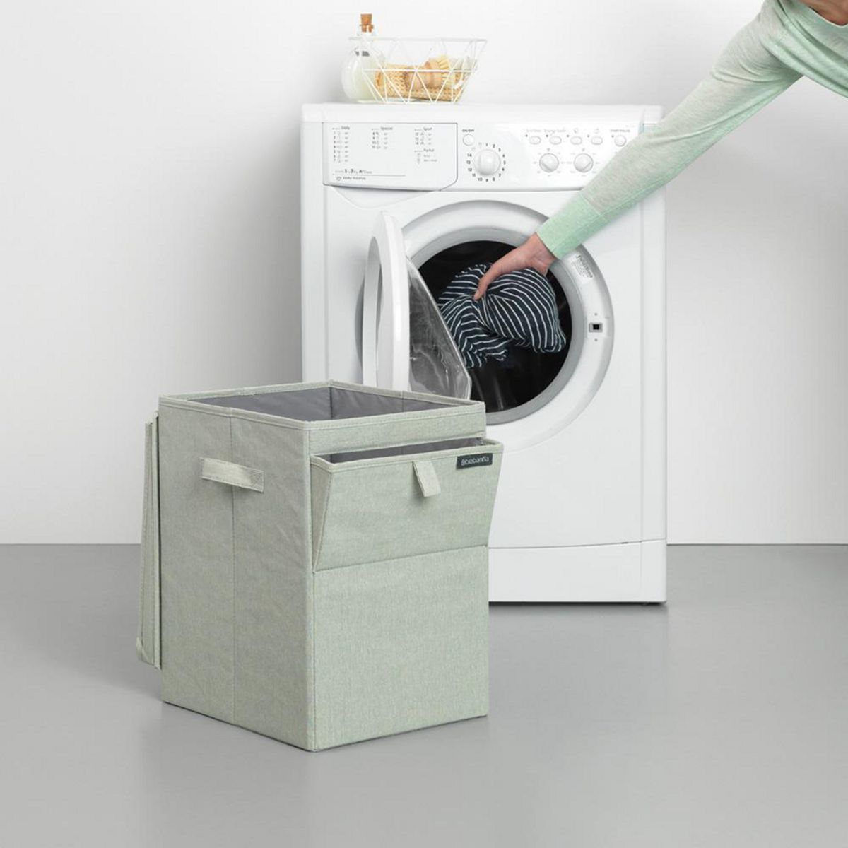 BRABANTIA - Caja Apilable 32x44.5x37 cm 35 l Verde agua