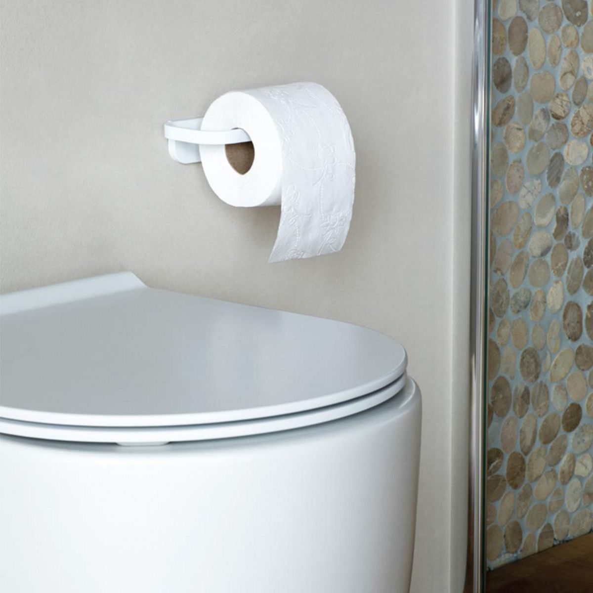 BRABANTIA - Porta rollos Mineral Fresh White