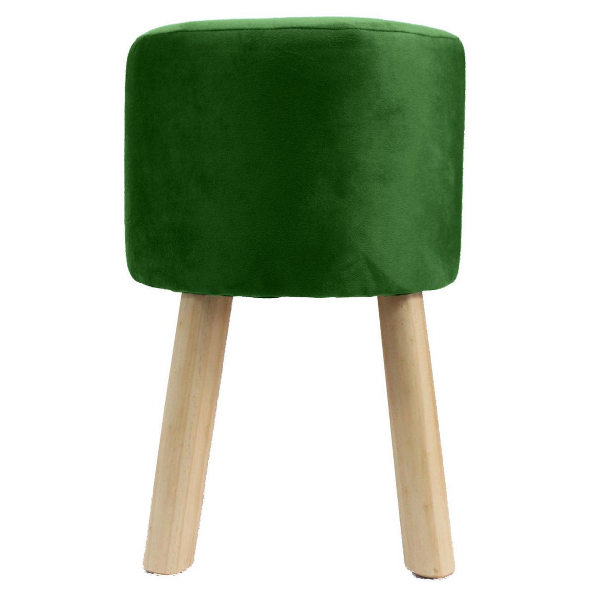 BARRA DESIGN - Pouf felpa verde