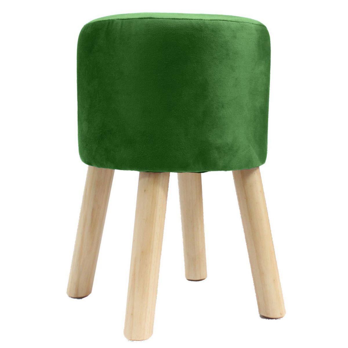 BARRA DESIGN - Pouf felpa verde