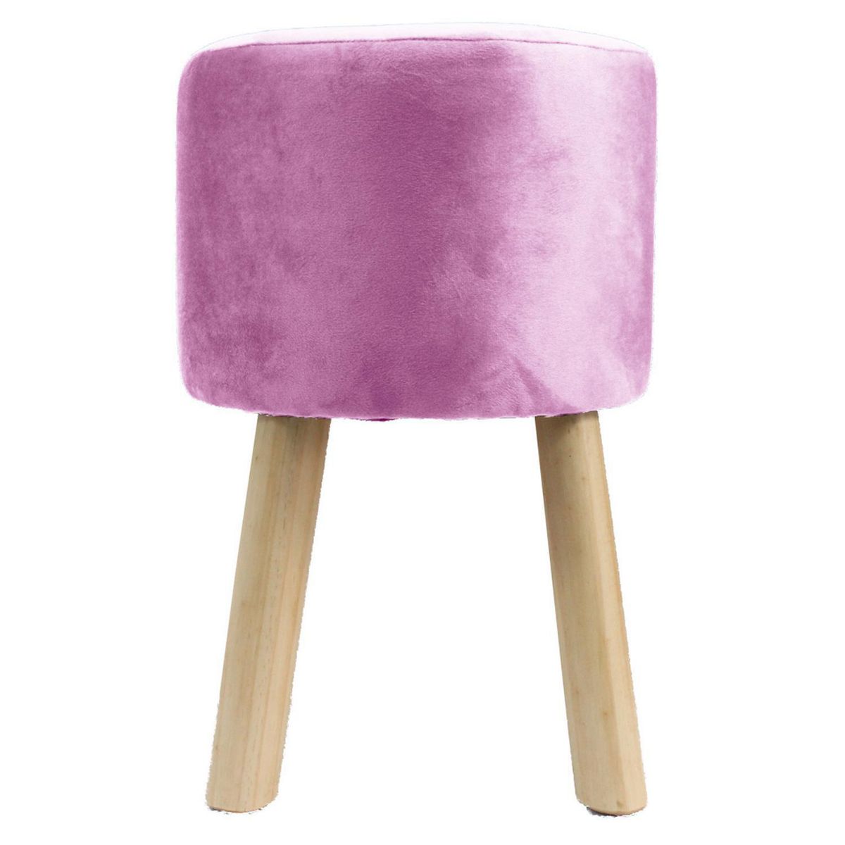 BARRA DESIGN - Pouf felpa rosa