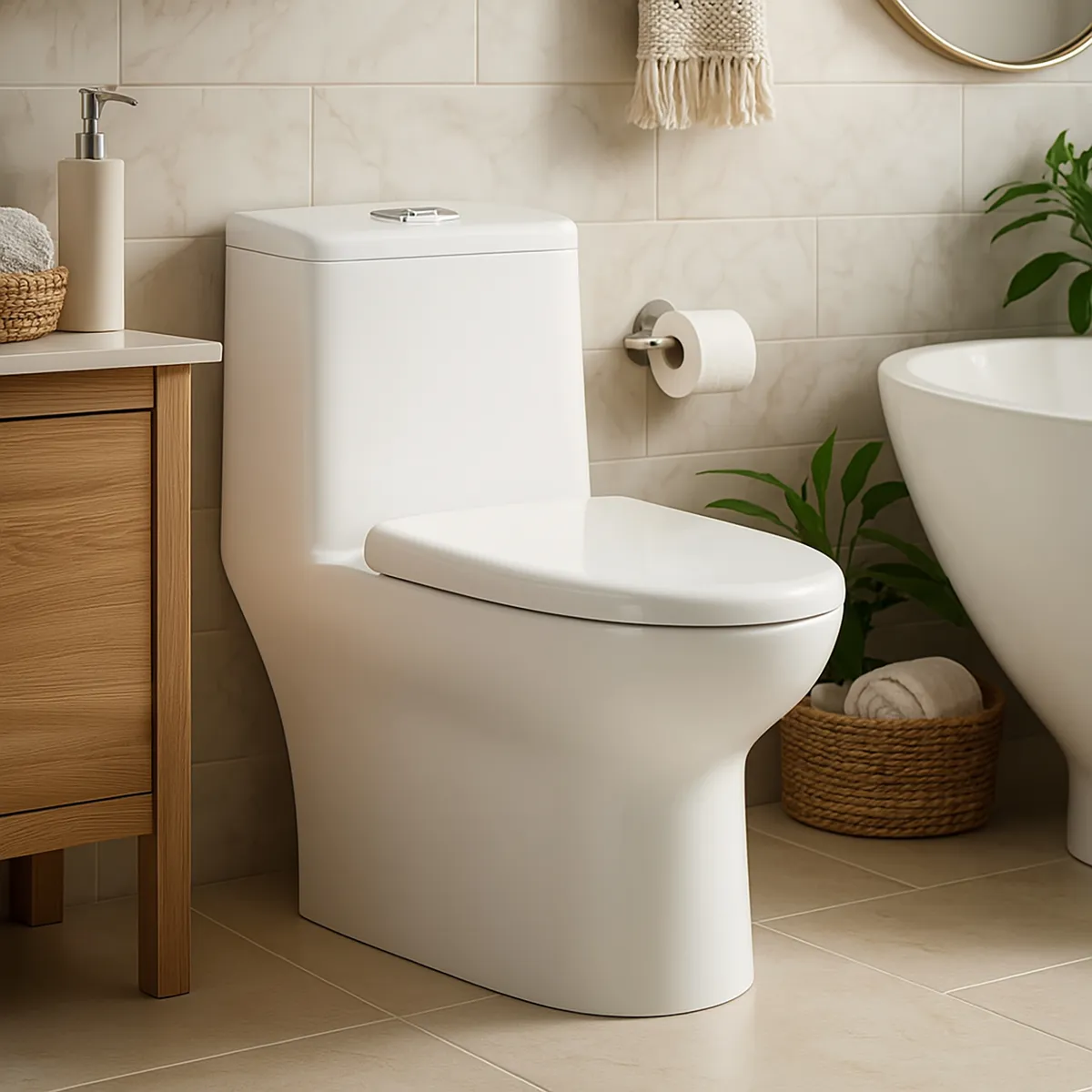 BRIGGS - Wc One piece a Piso 20,5 cm 6 Litros Op Asti Blanco