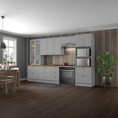 Imagen 2 del producto Mueble Base Gris Americana 2 Puertas 80 cm