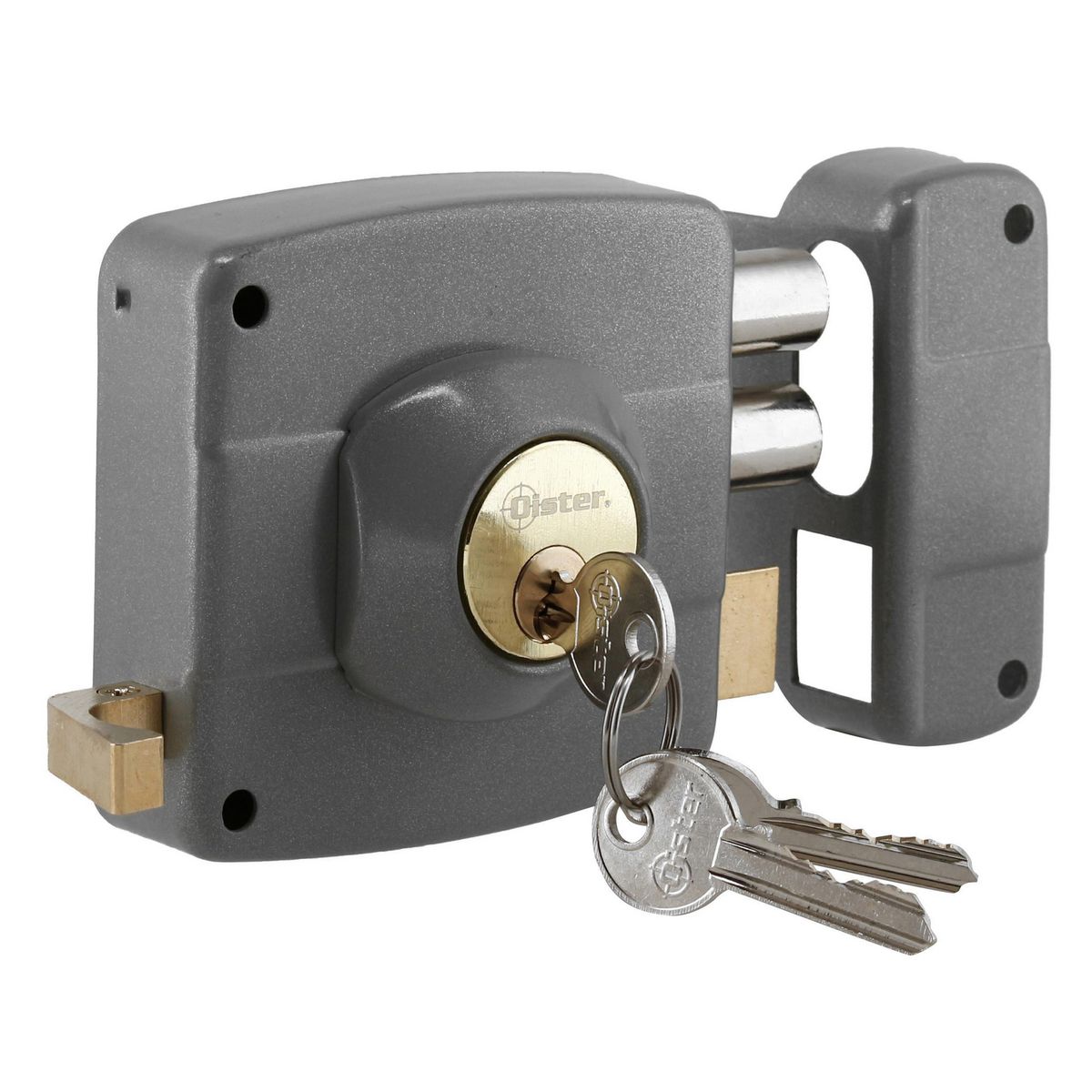 ODIS - Cerradura Sobreponer Acceso Gris Oister 110