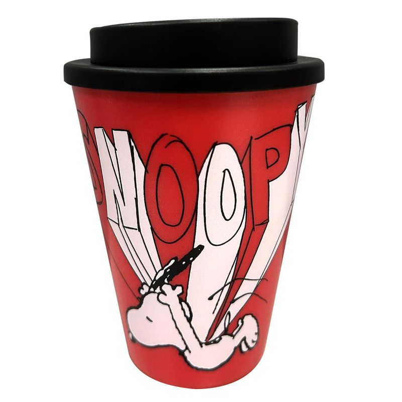 SNOOPY - Vaso con Tapa Snoopy 350 ml