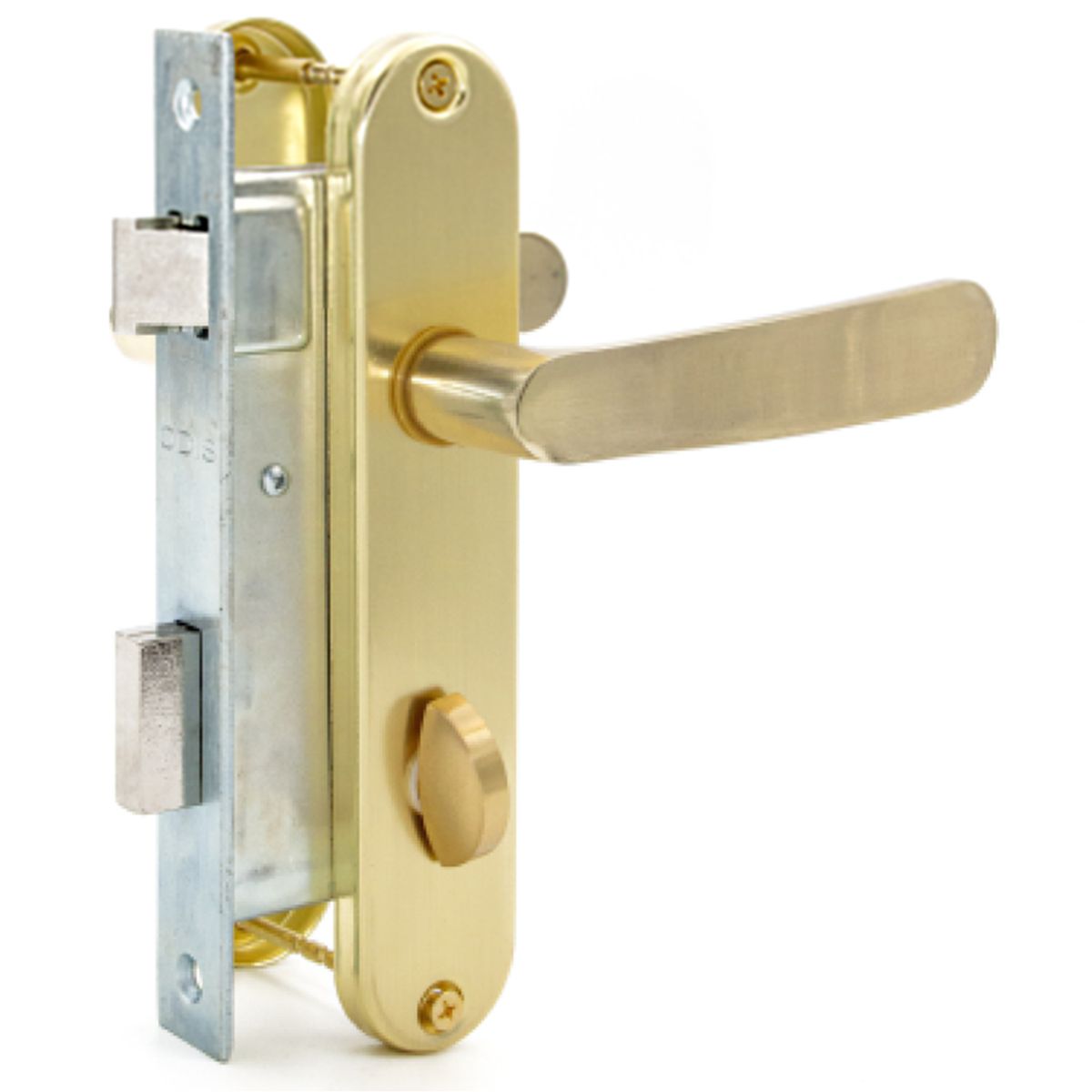 ODIS - Cerradura Embutir Cerradura de baño Manilla Embutida Bronce Simona 7040