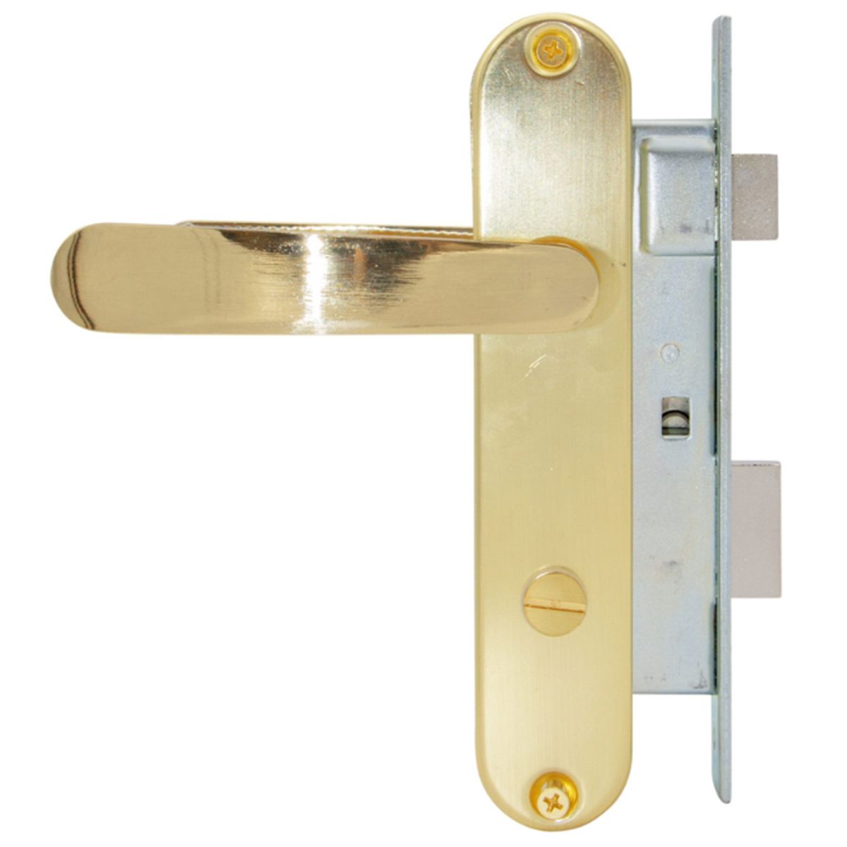 ODIS - Cerradura Embutir Cerradura de baño Manilla Embutida Bronce Simona 7040