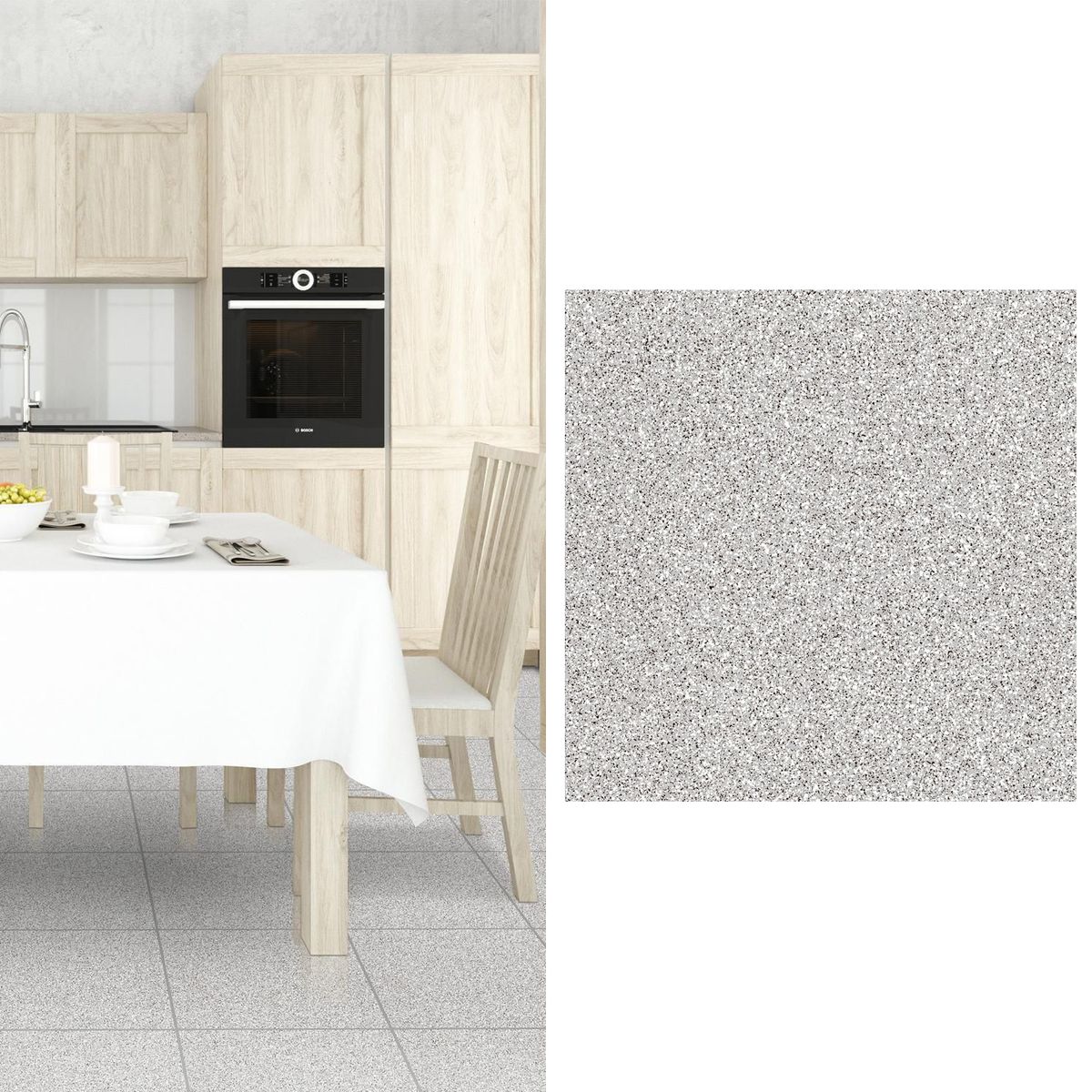 CORDILLERA - Cerámica 33x33 cm Granito Gris 2.07 m2