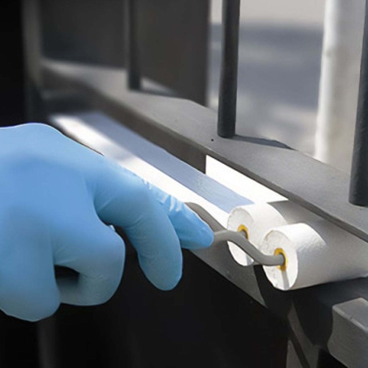 PENTRILO - Mini Rodillo Doble Para Rejas Y Superficies Pequeñas