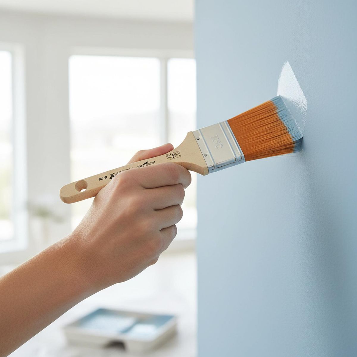 PENTRILO - Brocha Inclinada Pentrilo Para Acabados Perfectos 40 Mm