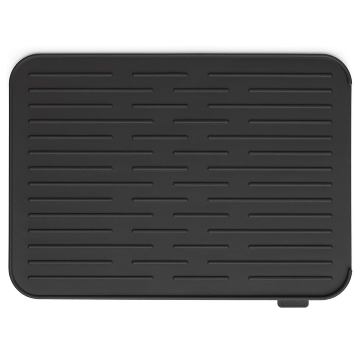 BRABANTIA - Bandeja secaplatos de Silicona Dark Grey