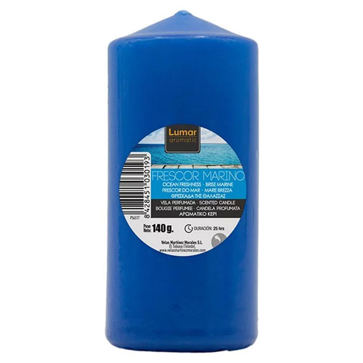 LUMAR - Vela taco ocean 11x4,7 cm