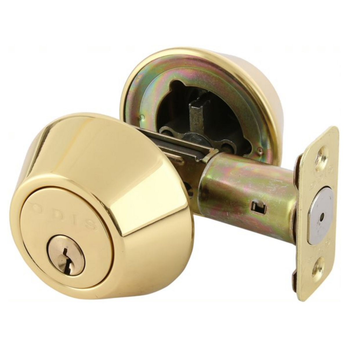 ODIS - Cerrojo cilindrico Acceso Bronce pulido 