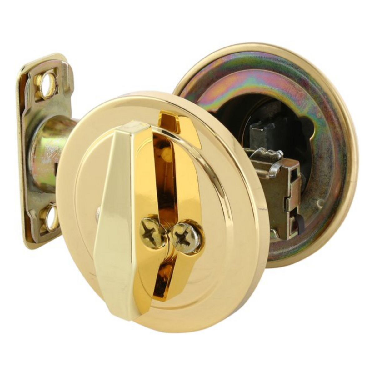 ODIS - Cerrojo cilindrico Acceso Bronce pulido 