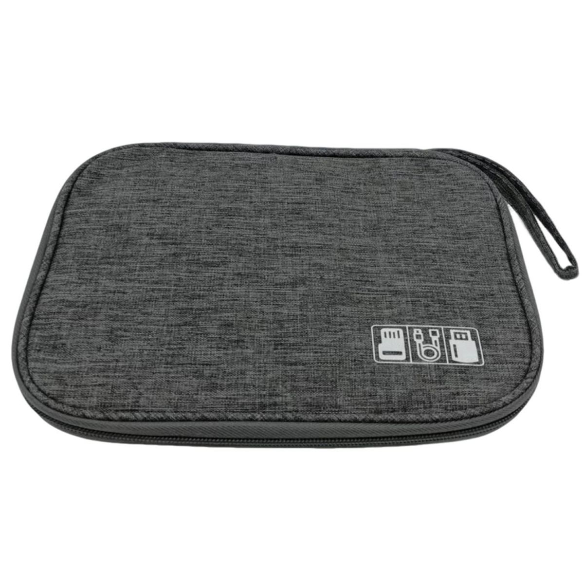 GENERICO - Organizador de cables para viaje gris