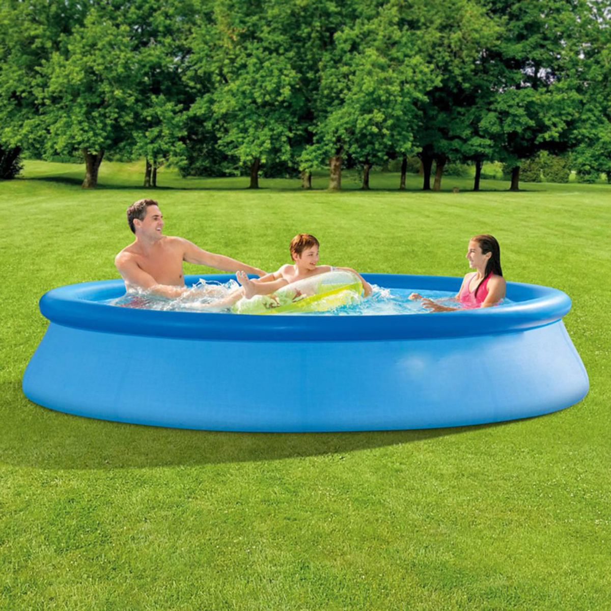 LIVE SPORT - Piscina Inflable 305x305x61 cm 4485 Litros 28116