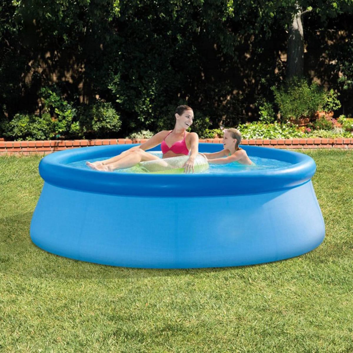 LIVE SPORT - Piscina Inflable 244x244x61 cm 1939 Litros 28106
