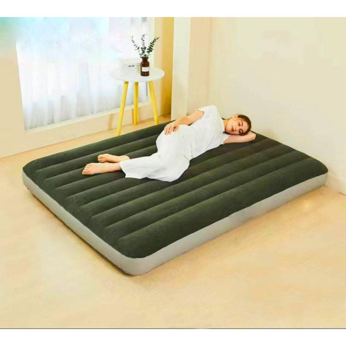 LIVE SPORT - Colchón Inflable 2 Plazas Live Sport