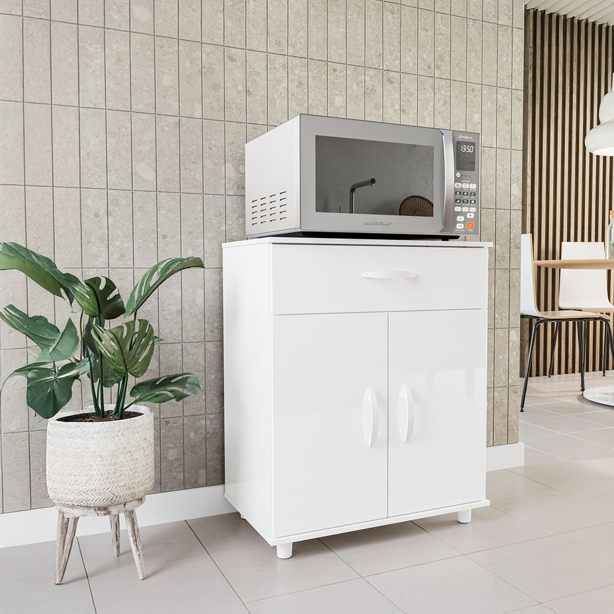 VEKKAHOME - Mueble Cocina Auxiliar Grecia