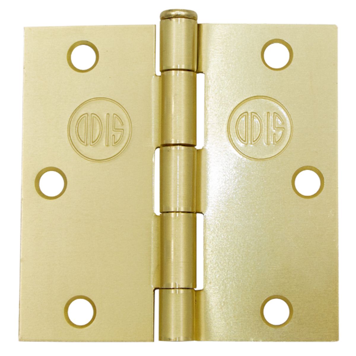 ODIS - Pack 3 Bisagra Acero 3,5x3,5"x 2.0mm bronce pulido