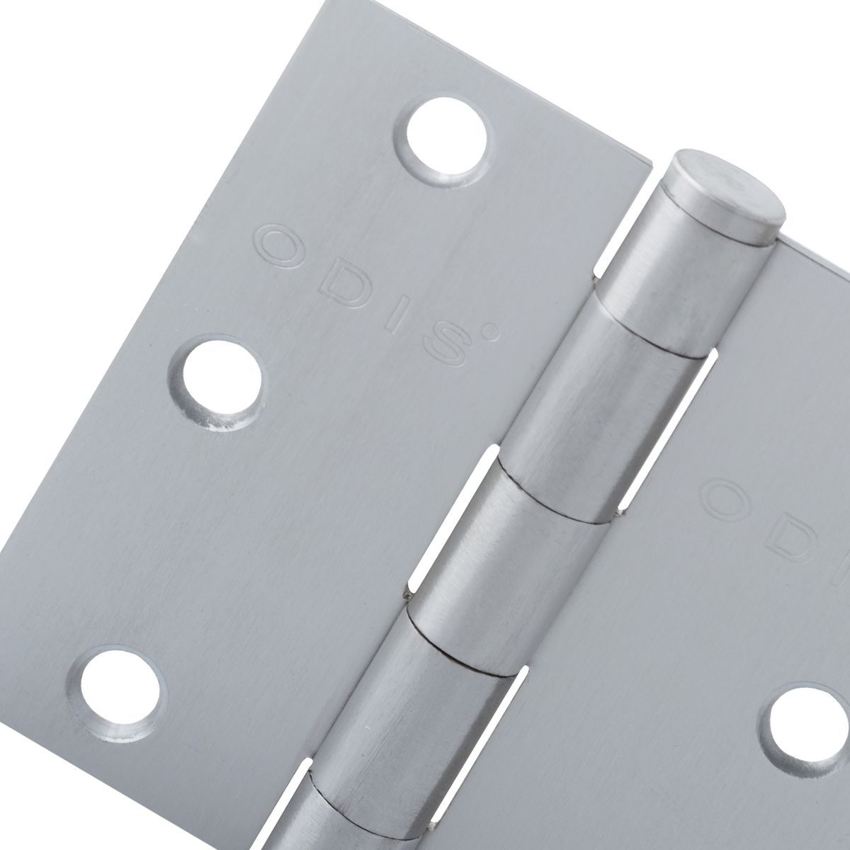 ODIS - Pack 2 Bisagras Acero 3x3"x20mm Canto Recto