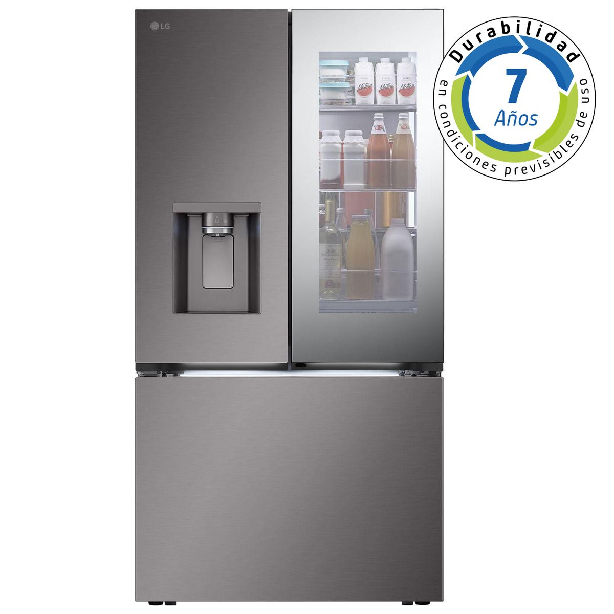 Refrigerador French Door No Frost 738 Litros Inox GM89SXD, marca LG - Foto Principal
