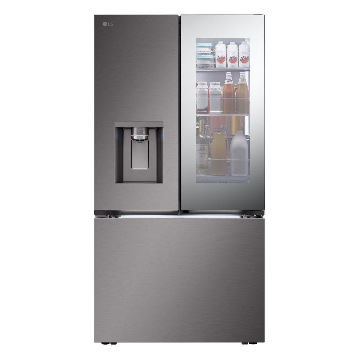 LG - Refrigerador French Door No Frost 738 Litros Silver GM89SXD