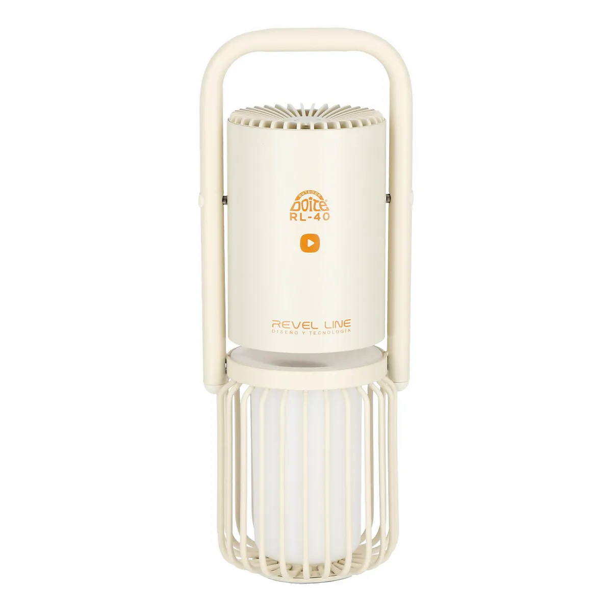 DOITE - Lámpara Portátil 260 lm Plástico Blanco