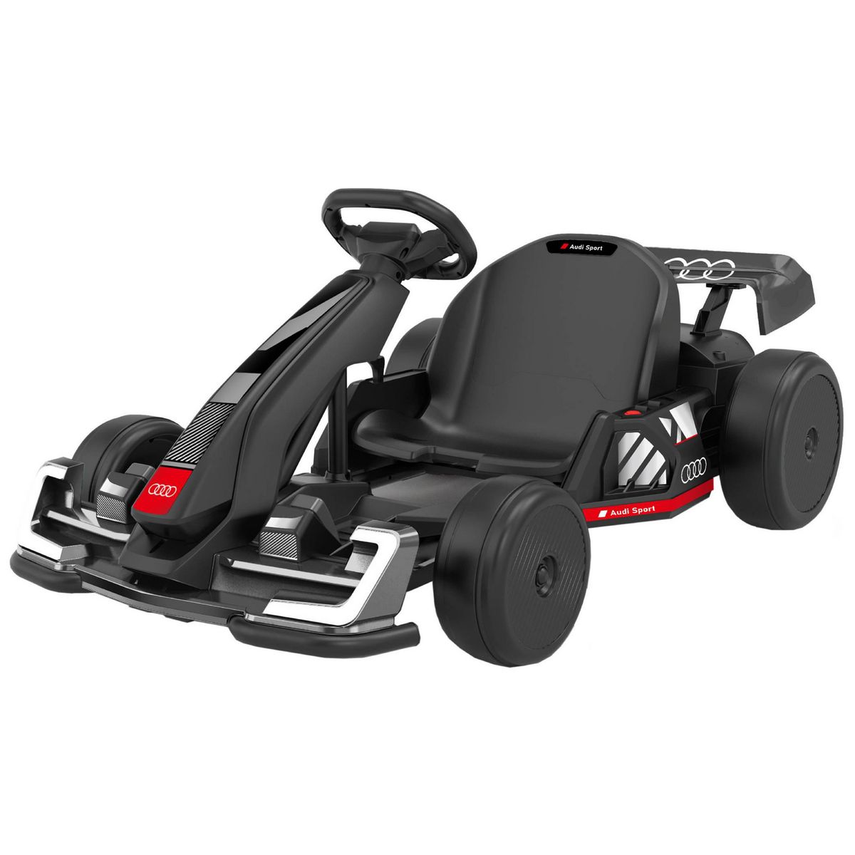 KIDSCOOL - Go Kart Drift Audi 24V Negro 2 Motores