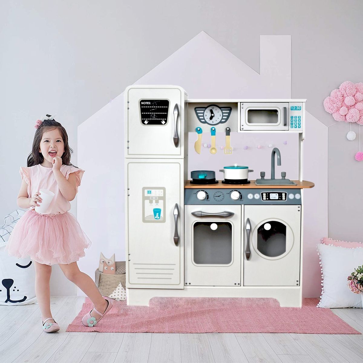 KIDSCOOL - Cocina Blanca Smart/Accesorios