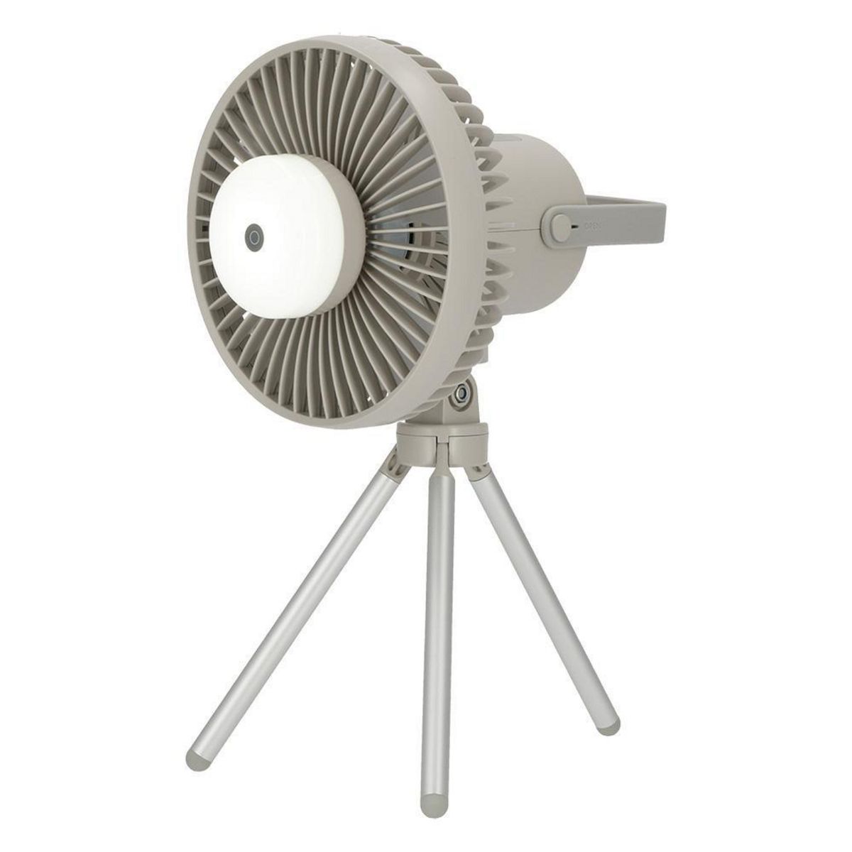 DOITE - Lámpara Portátil con Ventilador 40 lm Plástico Beige