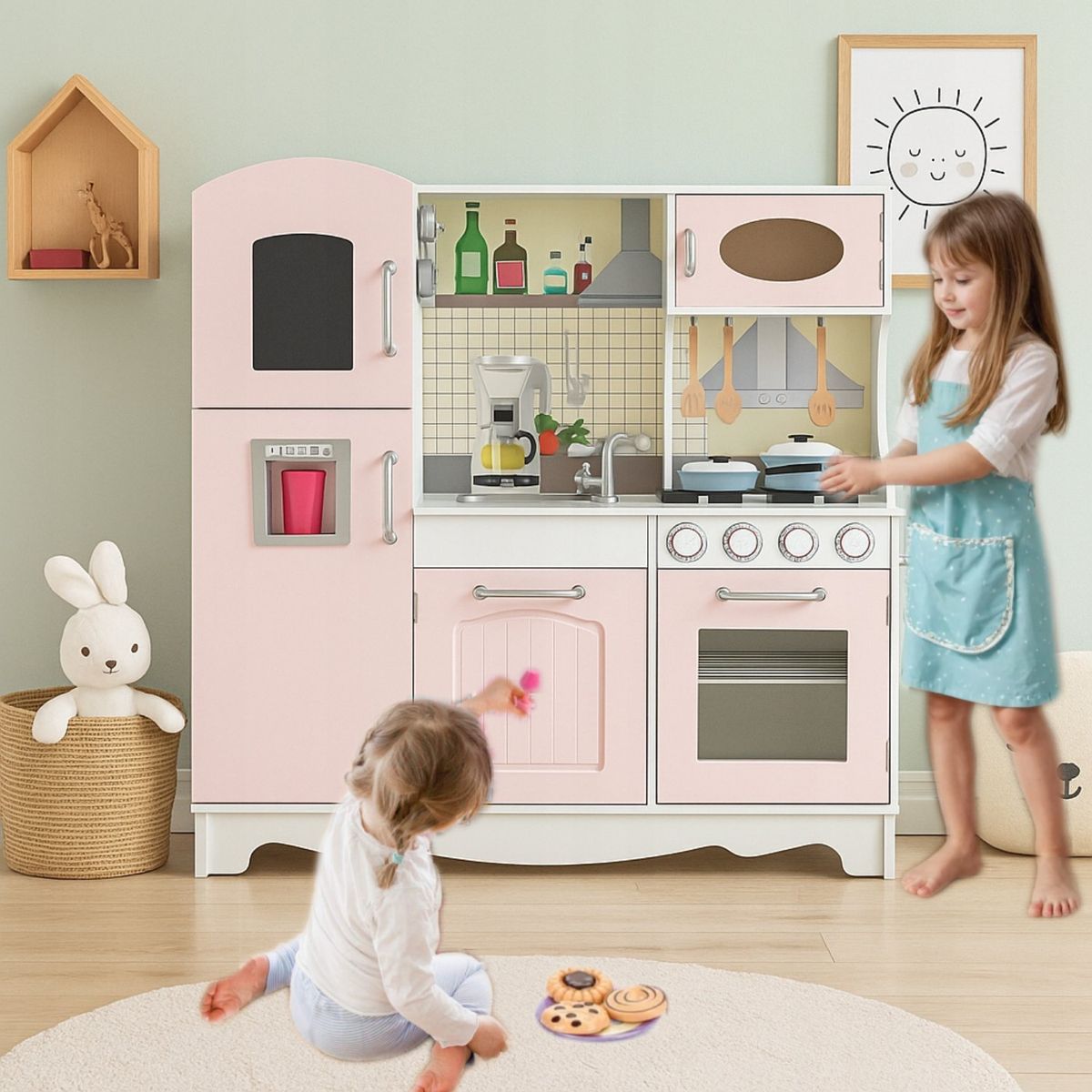 KIDSCOOL - Cocina Full Kitchen XL Rosada