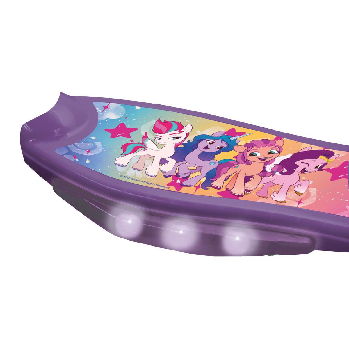 GENERICO - Tri-Scooter Con Luz (Max 40Kg) My Little Pony