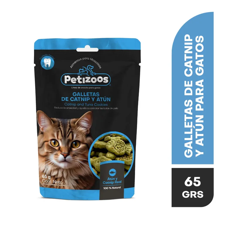 Galletas para Gato Todas las edades Catnip y atún 0.065 kg