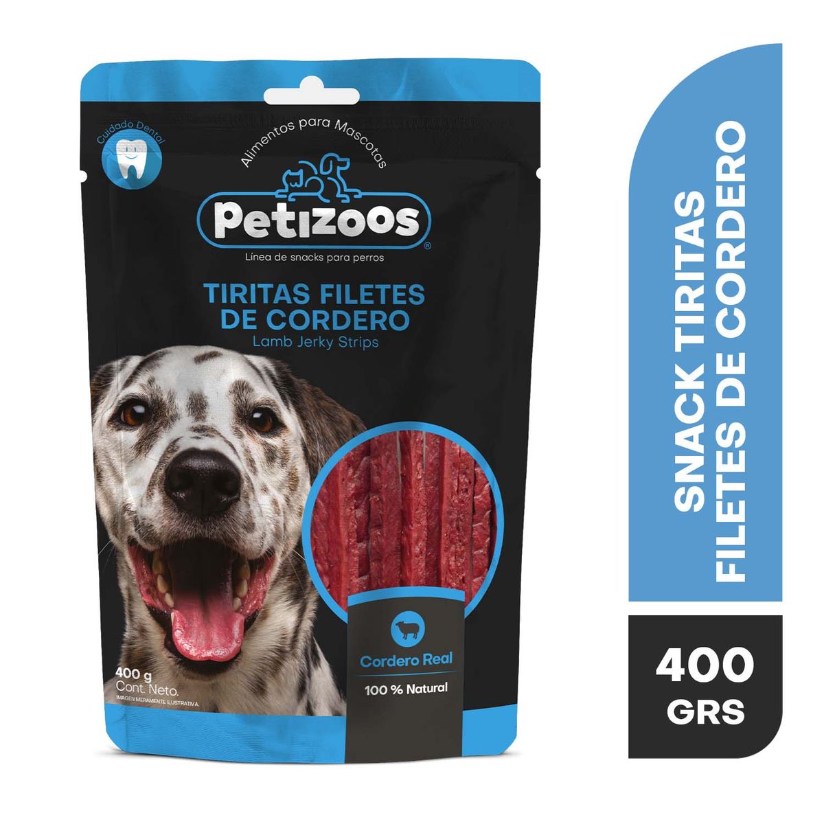 PETIZOOS - Snack para Perro Todas las edades Cordero 0.4 kg